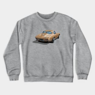 1963 Corvette in gold Crewneck Sweatshirt